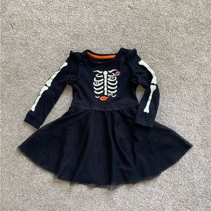 Glow in the dark skeleton dress